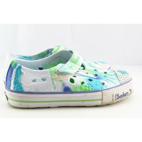 SKECHERS Girls Shoes Size 1 M Blue‎ Mary Jane Synthetic - Picture 3 of 6